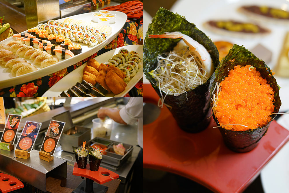  2018食尚Buffet月暖身 台南台糖長榮酒店吃遍天下自助餐廳 上百種無國界料理吃到飽 獨立包廂聚餐、會議都合適