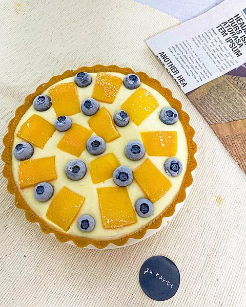 (宅配美食)于塔 新竹人氣甜點手工甜塔 不定時開單秒殺級美食 新鮮水果搭配乳酪餡及神級塔皮 芒果季節限定 清爽好吃