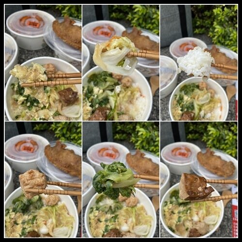 【台中銅板價便當】【常好食便當專賣】懷舊古早味便當,主菜每日搭配豐富的配菜與白飯，超平價又美味