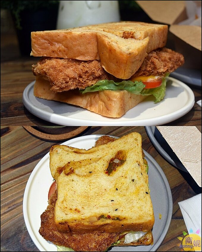 胖子哈利。超浮誇巨無霸肉桂捲.厚切生吐司三明治!全台首家自製麵包南洋早午餐優惠超多-商妮吃喝遊樂