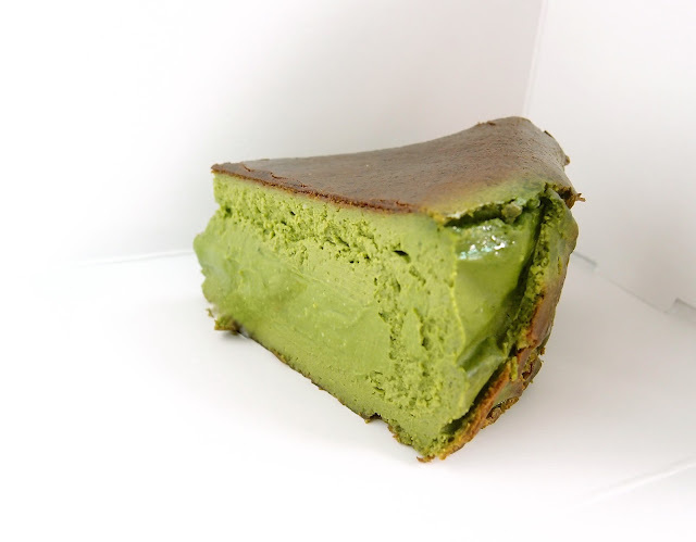 半熟版！抹茶巴斯克乳酪《Dus Dessert 嘟氏。微甜》