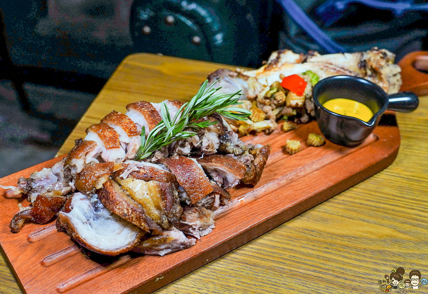 漫威迷最愛的秘境餐廳1317Bistro，豪邁金鋼狼大戰斧、夠味脆皮豬腳、鮮味漁夫打撈麵｜凹子底美食推薦 - 跟著尼力吃喝玩樂＆親子生活