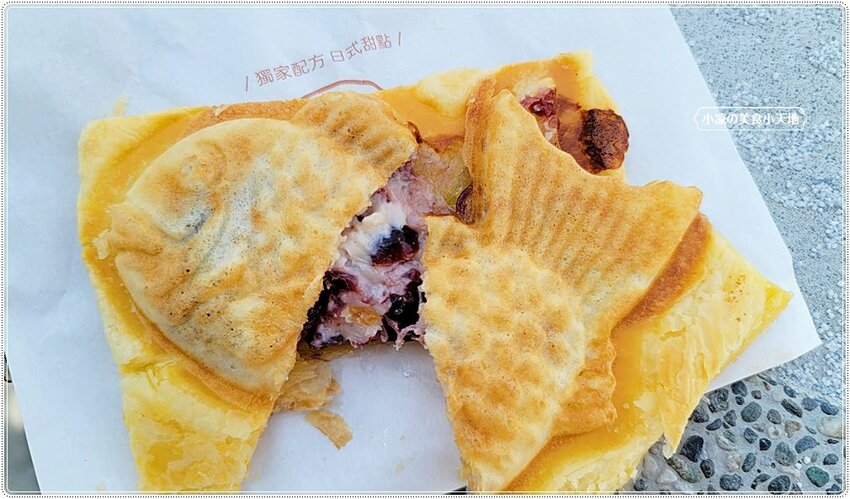 三五鯛魚燒║台中少見千層鯛魚燒，內餡爆料牽絲超吸睛，想吃先預訂！！