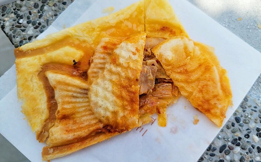 三五鯛魚燒║台中少見千層鯛魚燒，內餡爆料牽絲超吸睛，想吃先預訂！！