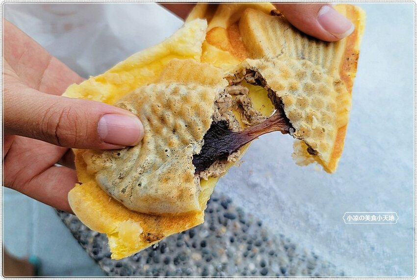 三五鯛魚燒║台中少見千層鯛魚燒，內餡爆料牽絲超吸睛，想吃先預訂！！