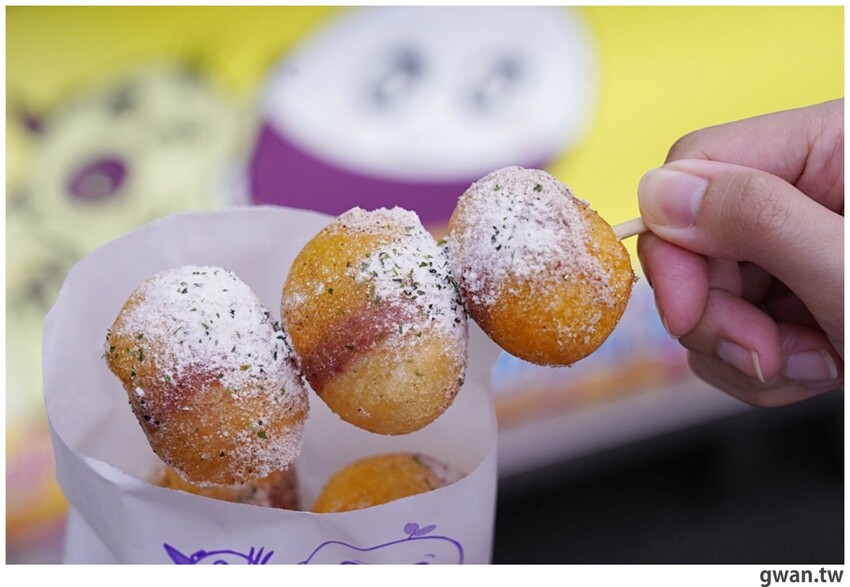 一中也有三色地瓜球!這間超大顆,還有限量獨賣蜜地瓜