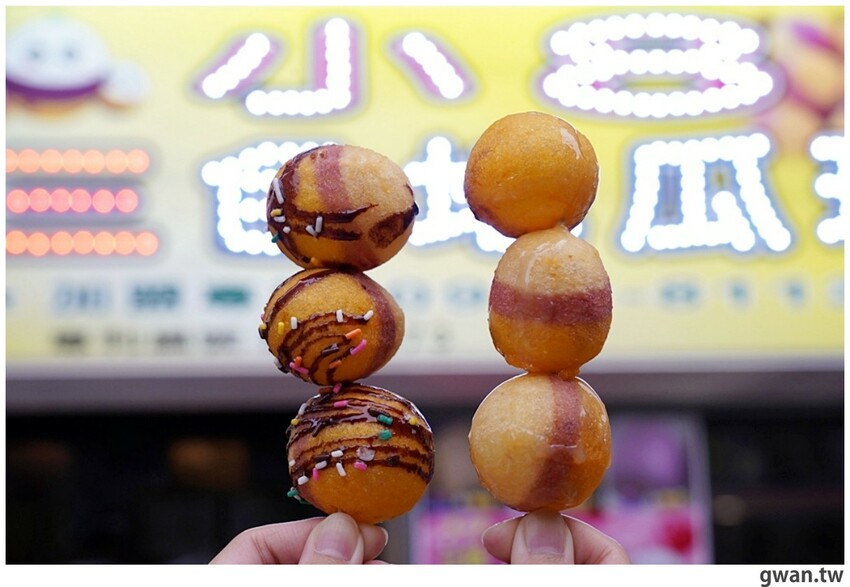 一中也有三色地瓜球!這間超大顆,還有限量獨賣蜜地瓜
