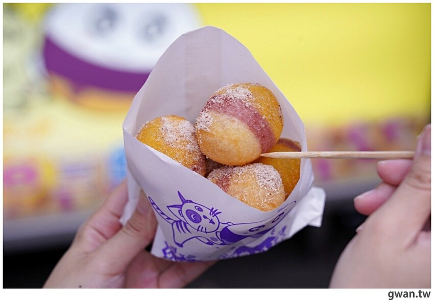 一中也有三色地瓜球!這間超大顆,還有限量獨賣蜜地瓜