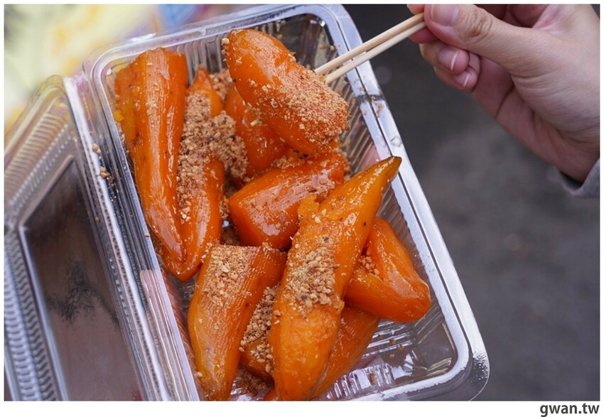 一中也有三色地瓜球!這間超大顆,還有限量獨賣蜜地瓜