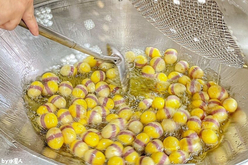 小8三色地瓜球一中店