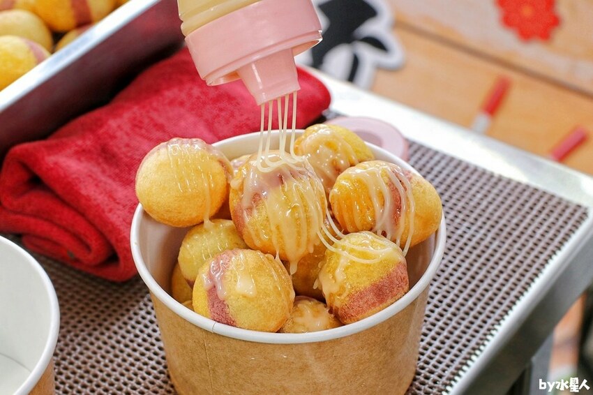 小8三色地瓜球一中店