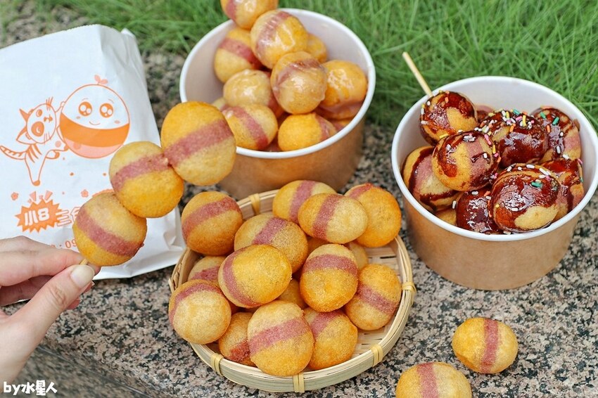 小8三色地瓜球一中店