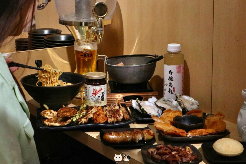 臺北連鎖居酒屋｜柒息地串燒．下班聚會小酌一杯的好選擇！販售平