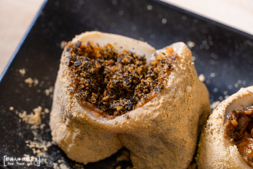 8種創意的口味，尤其是鹹味的麻糬是你來這絕不能錯過的口味~