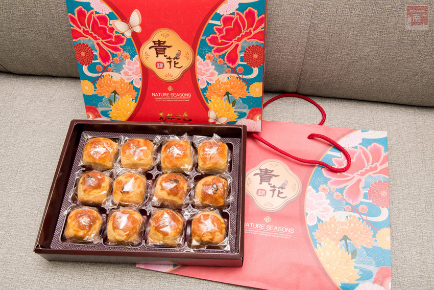 【臺南美食】中秋禮盒新花樣｜暢銷新品｜傳統糕點結合芬蘭valio極光奶油｜八寶肉包｜椪餅禮盒~~克林台包 - 南人幫