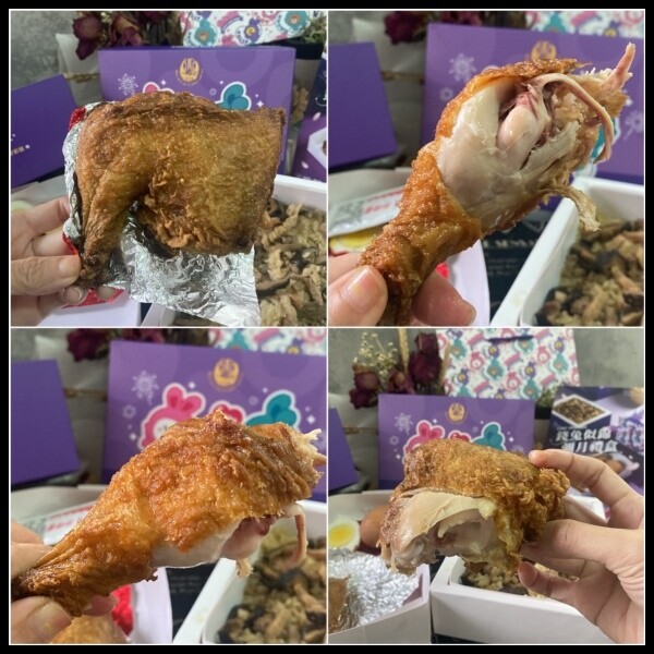 【好兆頭 How Shuttle】錢兔似錦彌月禮盒葷(12兩),最有面子的油飯禮盒🐰甜甜的糖果紫色💜夢