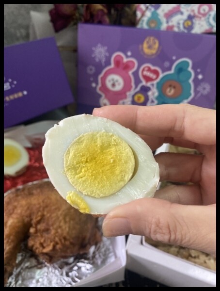 【好兆頭 How Shuttle】錢兔似錦彌月禮盒葷(12兩),最有面子的油飯禮盒🐰甜甜的糖果紫色💜夢