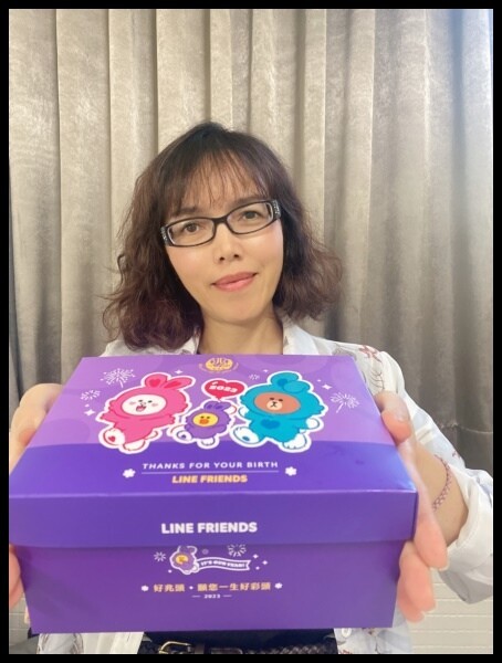 【好兆頭 How Shuttle】錢兔似錦彌月禮盒葷(12兩),最有面子的油飯禮盒🐰甜甜的糖果紫色💜夢