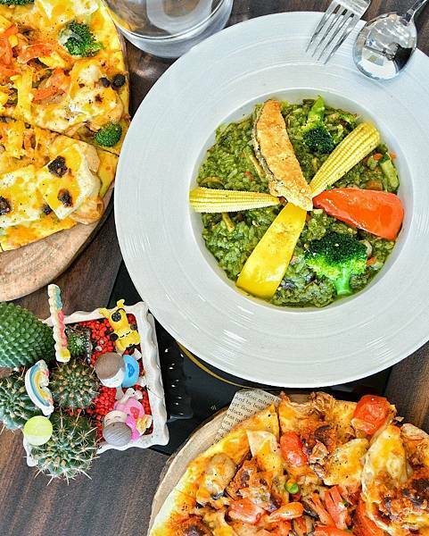 【新北板橋】V.Gest披薩cafe 低碳飲食,西式蔬食料理,小農食材,健康自然的蔬食,提供五倍券優惠套餐