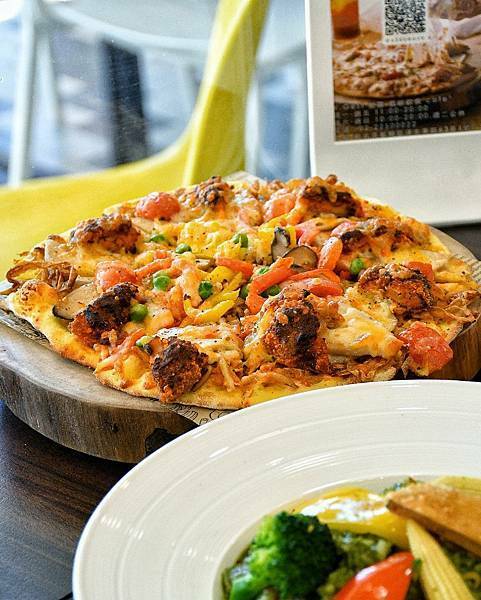 【新北板橋】V.Gest披薩cafe 低碳飲食,西式蔬食料理,小農食材,健康自然的蔬食,提供五倍券優惠套餐