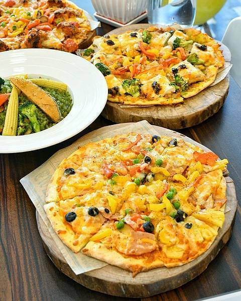 【新北板橋】V.Gest披薩cafe 低碳飲食,西式蔬食料理,小農食材,健康自然的蔬食,提供五倍券優惠套餐