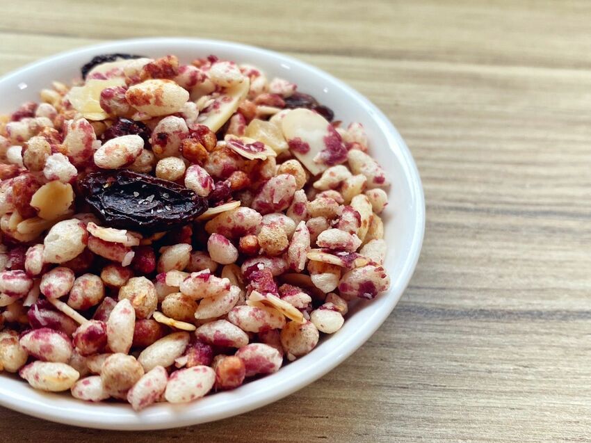 網美系早餐|大頭叔叔穀物水果麥片|全素食|泡著吃、單吃當零食都好吃|不添加香料|不添加人工色素|非油炸|添加果乾營養十足