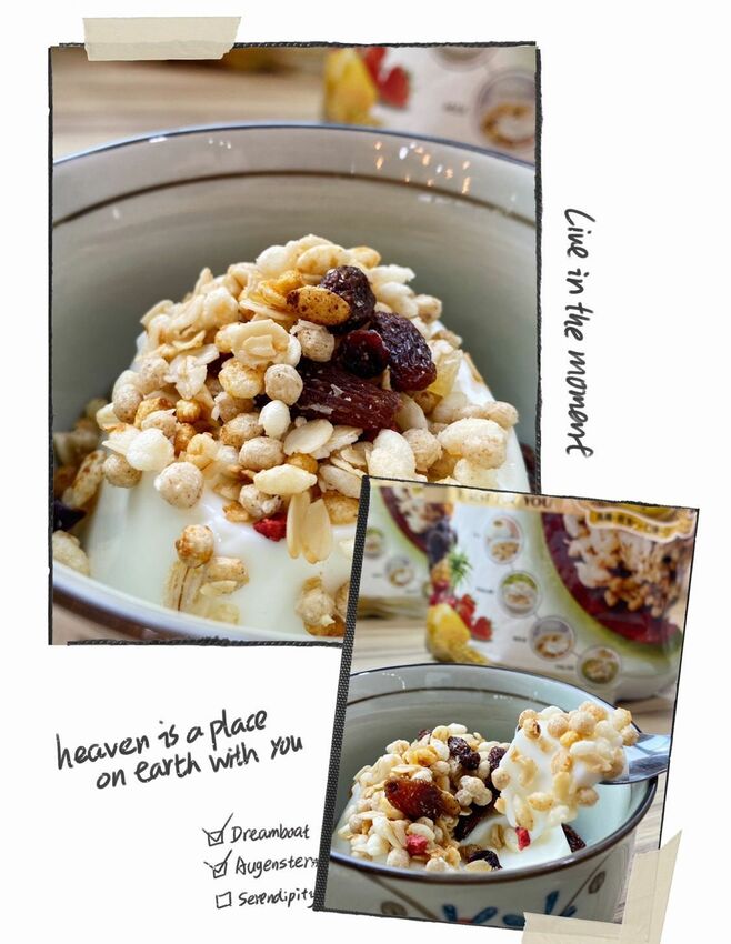 網美系早餐|大頭叔叔穀物水果麥片|全素食|泡著吃、單吃當零食都好吃|不添加香料|不添加人工色素|非油炸|添加果乾營養十足