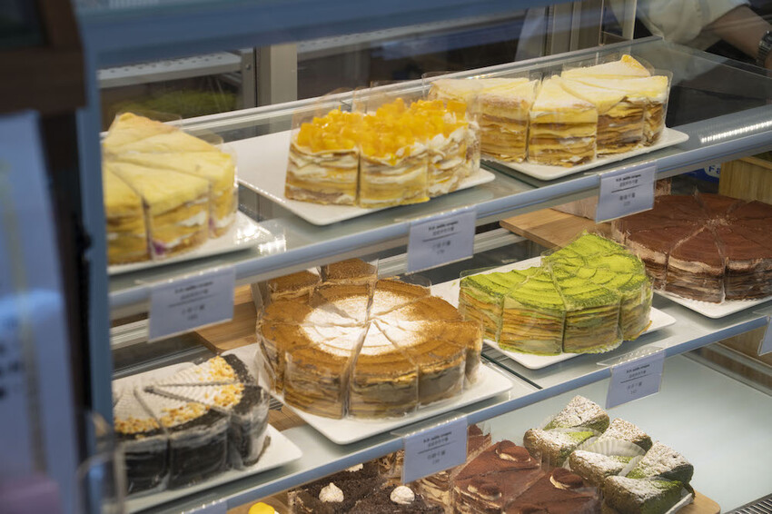 台北美食 皮皮手作千層｜芒果季來了!夏季限定芒果千層登場，還有酥脆芒果泡芙必朝聖