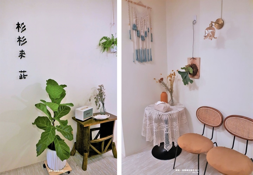 咖啡。宜蘭★礁溪韓系質感咖啡廳杉杉來茈 舒適的環境還有可愛美味的甜點