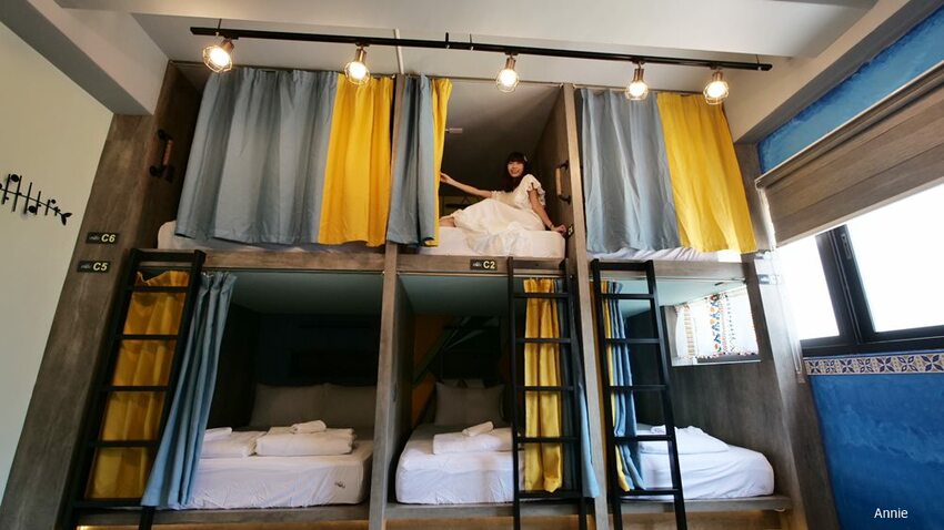 澎湖最美背包民宿 『玩聚 Biker背包民宿』單人入住、包棟皆適宜 客製化接機推薦遊程 - 安妮的天空