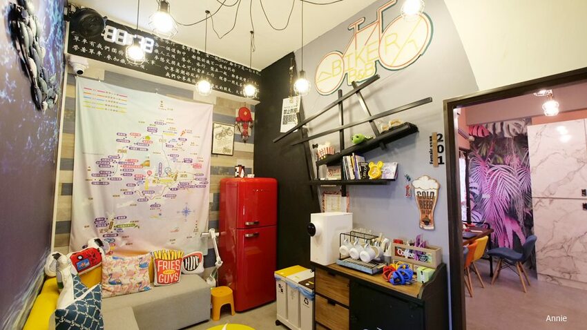 澎湖最美背包民宿 『玩聚 Biker背包民宿』單人入住、包棟皆適宜 客製化接機推薦遊程 - 安妮的天空