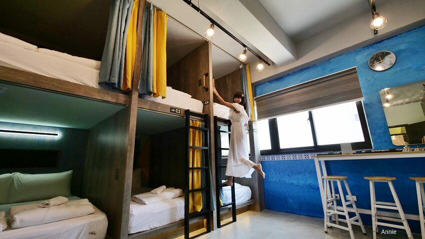 澎湖最美背包民宿 『玩聚 Biker背包民宿』單人入住、包棟皆適宜 客製化接機推薦遊程 - 安妮的天空