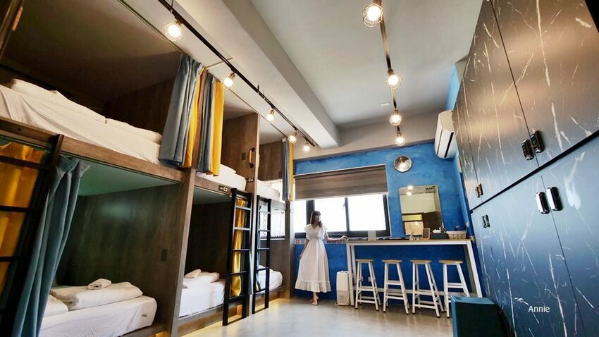 澎湖最美背包民宿 『玩聚 Biker背包民宿』單人入住、包棟皆適宜 客製化接機推薦遊程 - 安妮的天空