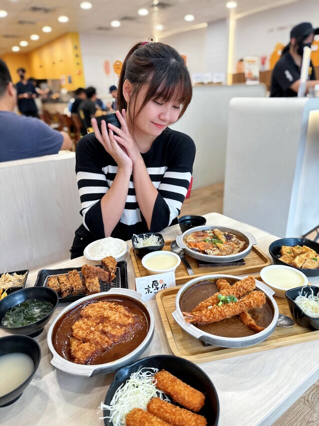 [台中北區] 京厚屋｜一中商圈高cp值日式炸豬排定食專賣｜限量京厚雞白湯、關東煮、飲品、霜淇淋自助吧吃到飽｜3種小菜隨意吃｜內附完整菜單 - 萍姐愛分享