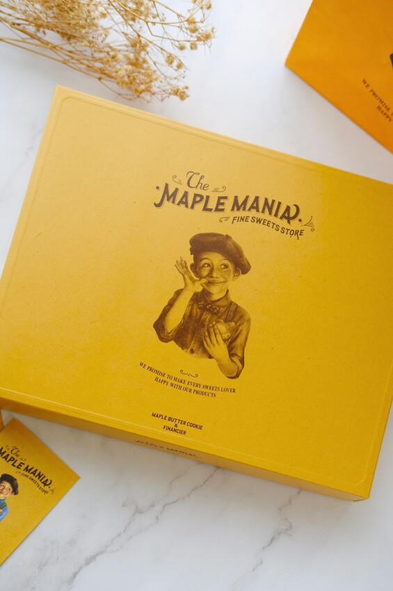 宅配美食|來自東京的超人氣排行伴手禮,用「楓糖男孩The maple mania」奶油夾心重溫日本味。肉依小姐吃什麼