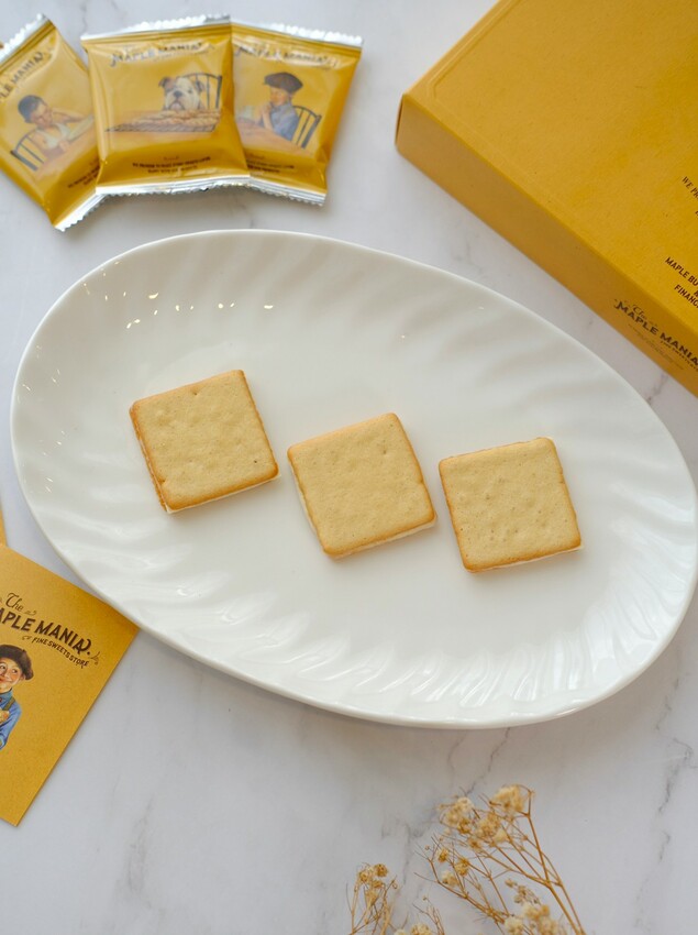 宅配美食|來自東京的超人氣排行伴手禮,用「楓糖男孩The maple mania」奶油夾心重溫日本味。肉依小姐吃什麼