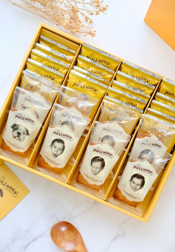 宅配美食|來自東京的超人氣排行伴手禮,用「楓糖男孩The maple mania」奶油夾心重溫日本味。肉依小姐吃什麼