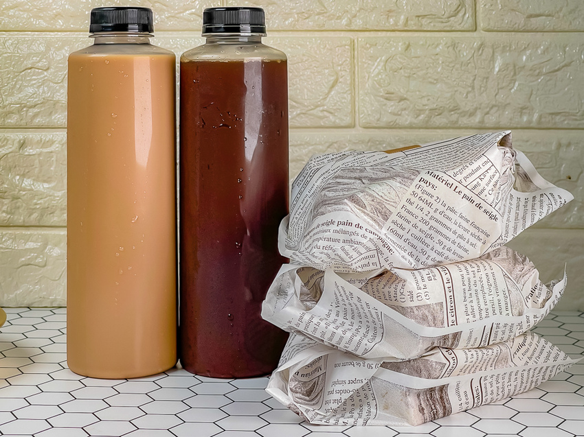 高雄彌陀美食 - 無題巷碳烤吐司 / 早餐 / 早午餐