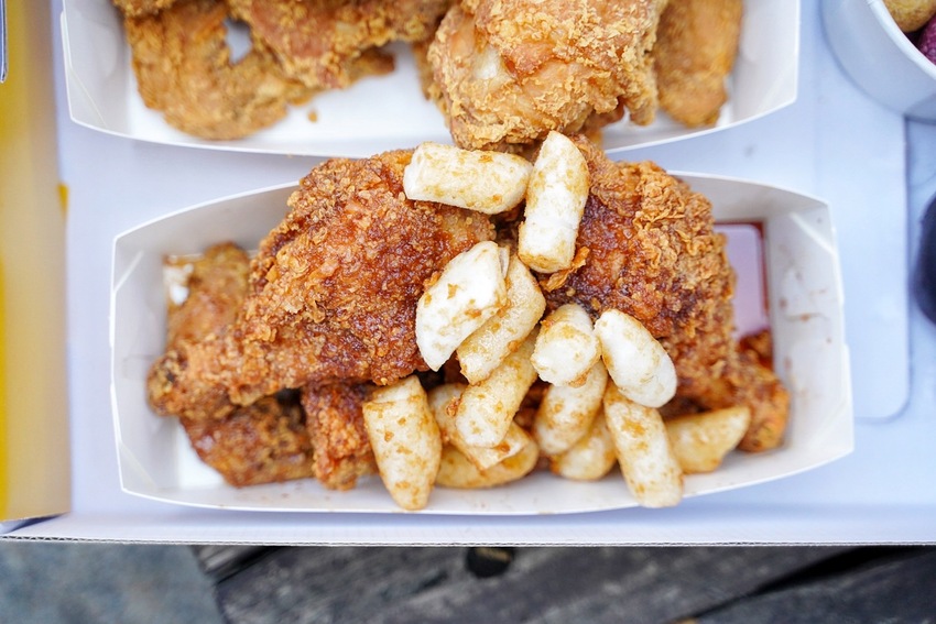 新開幕．韓國第一炸雞品牌『NeNe Chicken』插旗新竹啦！必點2021新推出的「青陽美乃滋炸雞」口味，半半炸雞一次滿足！ - 阿華田的美食日記