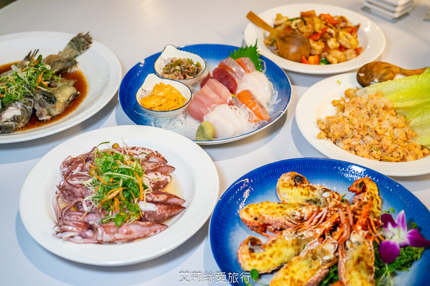 松山區小巨蛋美食 漁聞樂 自家有漁船就是鮮！活龍蝦1隻只要680元 品嚐生猛活海鮮 不必跑漁港 - 艾莉絲愛旅行