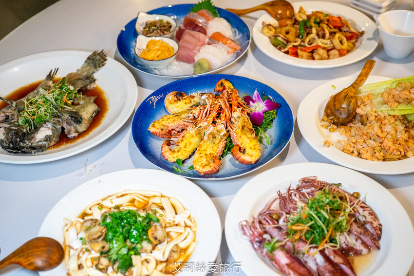 松山區小巨蛋美食 漁聞樂 自家有漁船就是鮮！活龍蝦1隻只要680元 品嚐生猛活海鮮 不必跑漁港 - 艾莉絲愛旅行