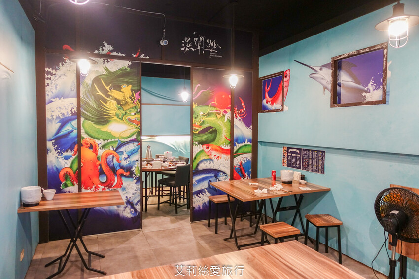 松山區小巨蛋美食 漁聞樂 自家有漁船就是鮮！活龍蝦1隻只要680元 品嚐生猛活海鮮 不必跑漁港 - 艾莉絲愛旅行