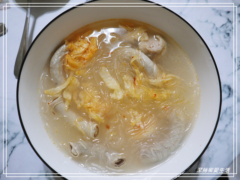 金台灣豬腸冬粉-桃園八德/辣泡菜必加!大腸滿滿平價冬粉湯 - 潔絲蜜愛生活