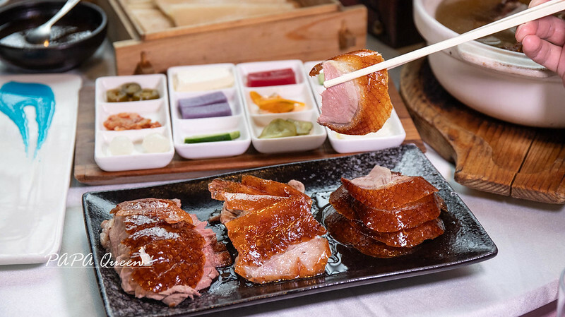 台中市南屯區浮誇系寶盒｜搭配藝術烤鴨秀Ｘ帝王蟹 豪華烤鴨特輯平日午間享67折，印月餐廳！