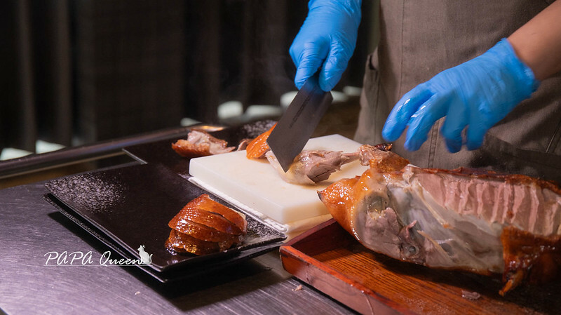 台中市南屯區浮誇系寶盒｜搭配藝術烤鴨秀Ｘ帝王蟹 豪華烤鴨特輯平日午間享67折，印月餐廳！