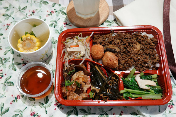 中壢、平鎮、青埔、內壢工業區素食便當外送-一抹微笑法生菩提蔬食盒子 (19).jpg