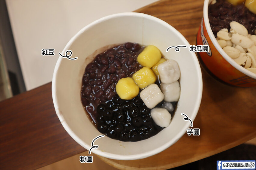 咕比豆花.燒仙草.蛋塔.大人小孩都愛吃的手工豆花.延三夜市健康甜品推薦.大稻埕出遊好景點