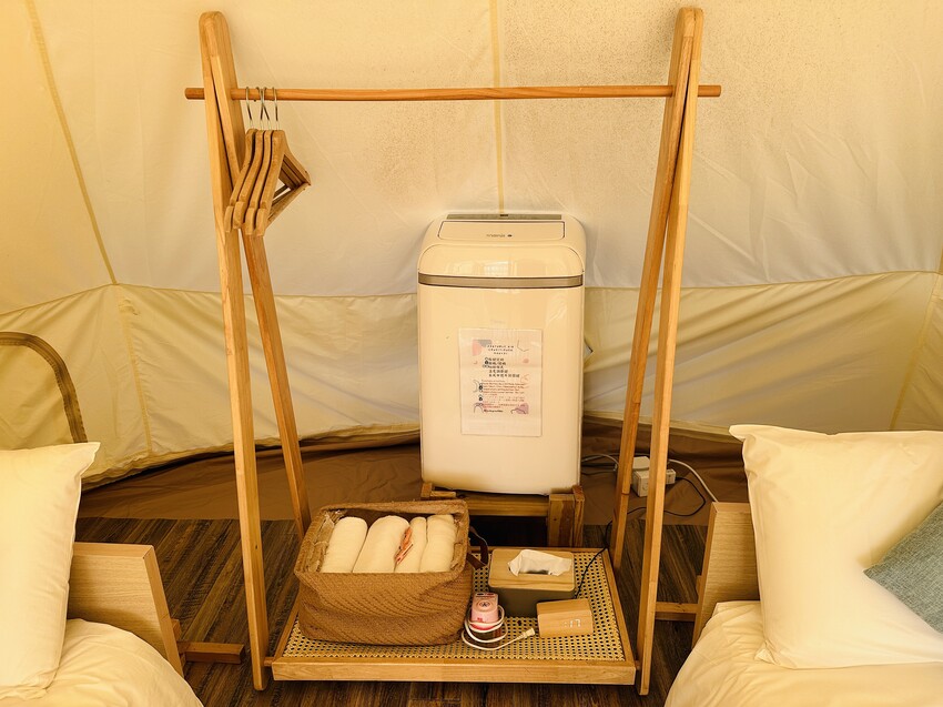 【蟬說：山中靜靜】台中酒桶山豪華秋冬露營，桂花弄帳篷區絕美景