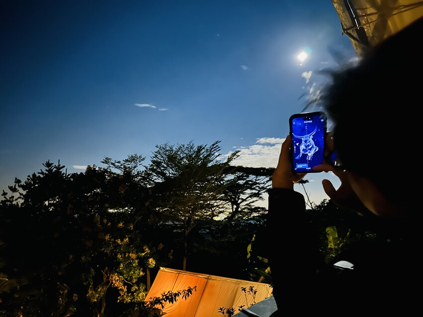 【蟬說：山中靜靜】台中酒桶山豪華秋冬露營，桂花弄帳篷區絕美景