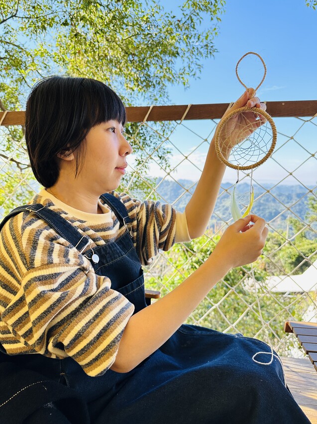 【蟬說：山中靜靜】台中酒桶山豪華秋冬露營，桂花弄帳篷區絕美景